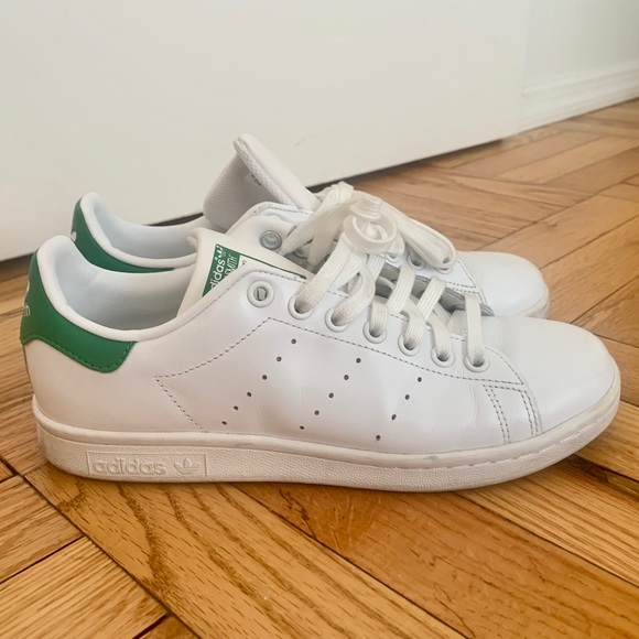 adidas stan smith white and green